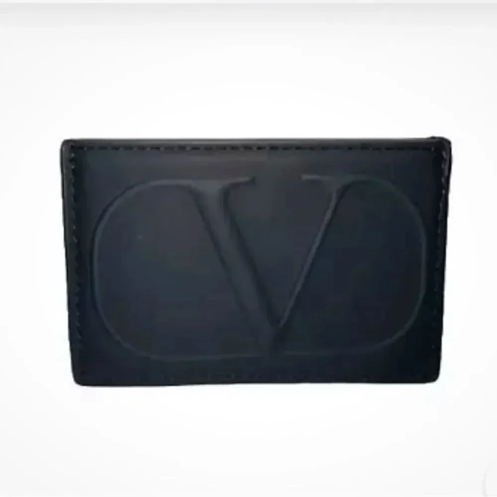 Valentino Garavani Unisex Black Cardholder Case 4